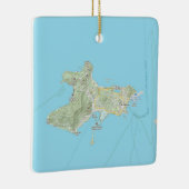 ユニオンアイランドウエストインディクリスマス セラミックオーナメント (右)