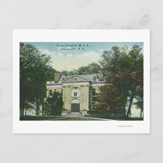 ユニオンカレッジYMCAの外観 ポストカード (正面)