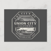 ユニオンシティ – アラメダカリフォルニア ポストカード (正面)