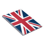 ユニオンジャックイギリス国旗ノート ノートブック (右側)