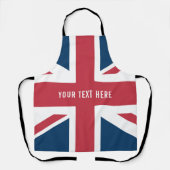 ユニオンジャックイギリス国旗 エプロン (正面)