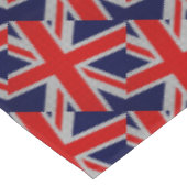 ユニオンジャックオンカーボンファイバースタイル色 テーブルクロス (アングル)