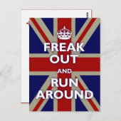 ユニオンジャックパロディ ポストカード (正面/裏面)