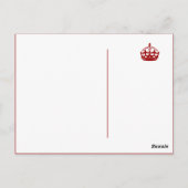 ユニオンジャックパロディ ポストカード (裏面)