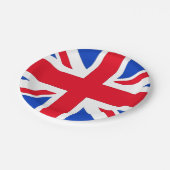 ユニオンジャックパーティープレート ペーパープレート (アングル)
