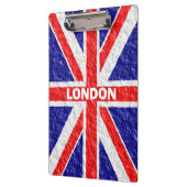 ユニオンジャックフラッグデザイン クリップボード (左)