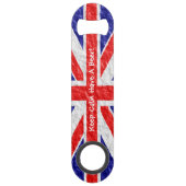 ユニオンジャックフラッグデザイン スピード栓抜き (正面)