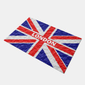 ユニオンジャックフラッグデザイン ドアマット (アングル)