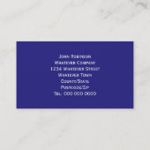 ユニオンジャックフラッグデザイン 名刺 (裏面)