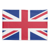 ユニオンジャックフラッグ枕ケース円弧2 枕カバー (裏面)