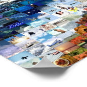 ユニオンジャックモンタージュ – 大 ポスター (角)