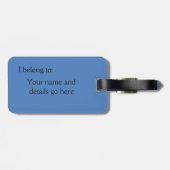 ユニオンジャックラゲッジタグ ラゲッジタグ (裏面横)