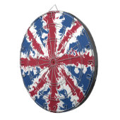 ユニオンジャックリキッドアート ダーツボード (正面右)