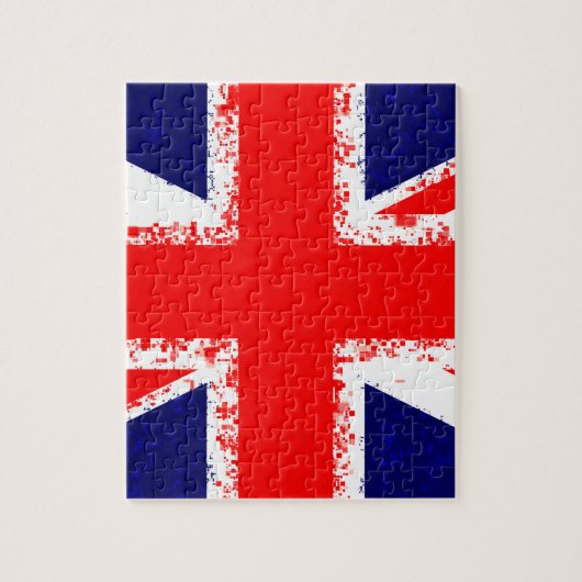 ユニオンジャックロンドン国旗uk ジグソーパズル (縦)