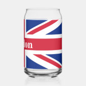 ユニオンジャックロンドン~英国国旗 ガラス缶 (裏面)