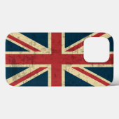 ユニオンジャック動揺してヴィンテージ Case-Mate iPhoneケース (裏面 (横))