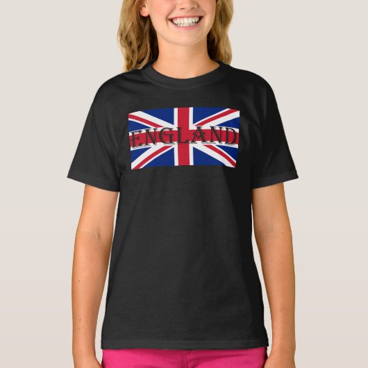 ユニオンジャック国旗のイギリスgccnt tシャツ (正面)