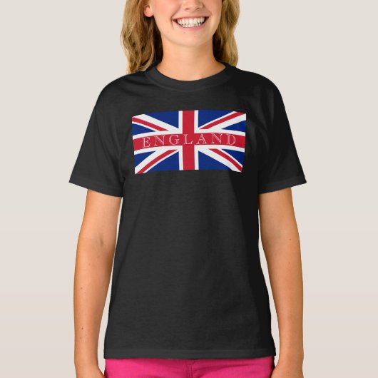 ユニオンジャック国旗のイギリスgccnt tシャツ (正面)