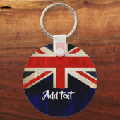ユニオンジャック国旗 キーホルダー (正面)