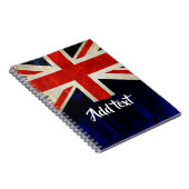 ユニオンジャック国旗 ノートブック (右側)