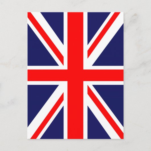 ユニオンジャック国旗 ポストカード (正面)