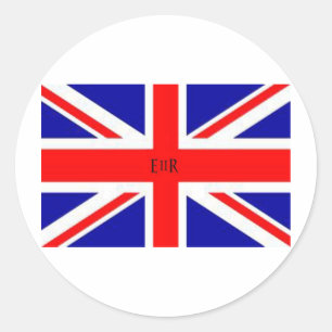ユニオンジャック国旗 ラウンドシール