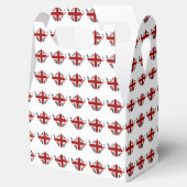 ユニオンジャック愛国的な英語のティーケトル フェイバーボックス (オープン)