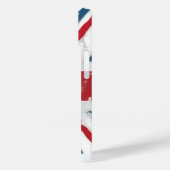 ユニオンジャック英国国旗の抽象芸術ワックスアート Case-Mate iPhoneケース (裏面 / 左)