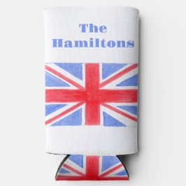 ユニオンジャック英国国旗素晴らしイギリス スリム缶クーラー