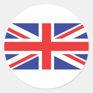 ユニオンジャック英国国旗 ラウンドシール