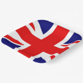 ユニオンジャック - イギリスの旗 ペーパープレート (傾斜あり)
