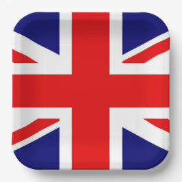 ユニオンジャック - イギリスの旗 ペーパープレート