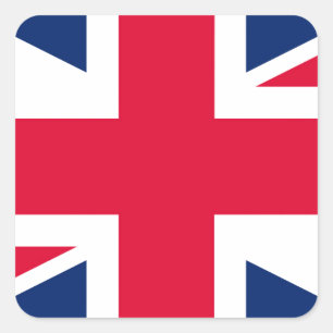 ユニオンジャック – イギリス国旗 スクエアシール