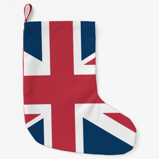 ユニオンジャック イギリス国旗 スモールクリスマスストッキング (正面)