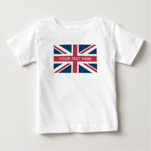 ユニオンジャック イギリス国旗 ベビーTシャツ