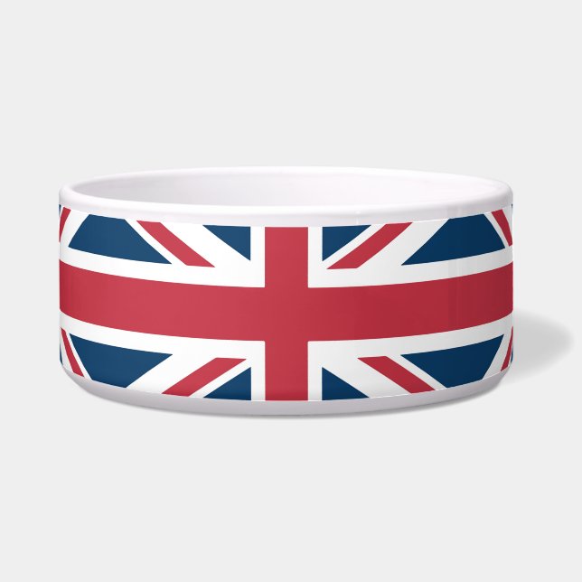 ユニオンジャック イギリス国旗 ペットカラー ボウル (正面)