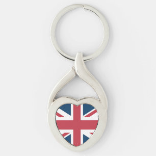 ユニオンジャック イギリス国旗 メタル キーチェーン