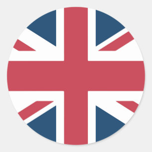 ユニオンジャック イギリス国旗 ラウンドシール
