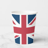 ユニオンジャック イギリス国旗 紙コップ (裏面)