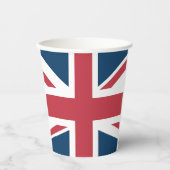 ユニオンジャック イギリス国旗 紙コップ (正面)
