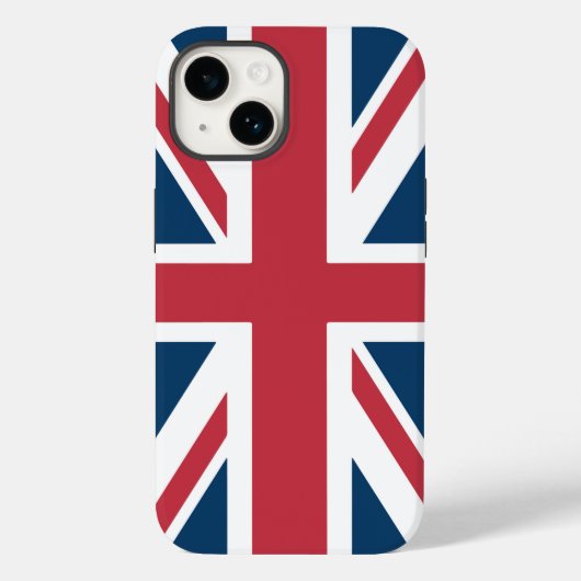 ユニオンジャック イギリス国旗 Case-Mate iPhoneケース (裏面)