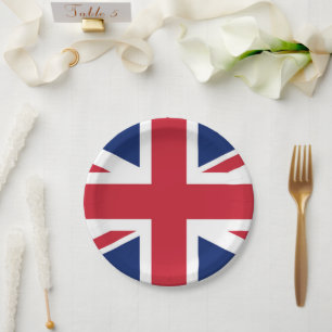 ユニオンジャック イギリス 国旗 英国 ペーパープレート