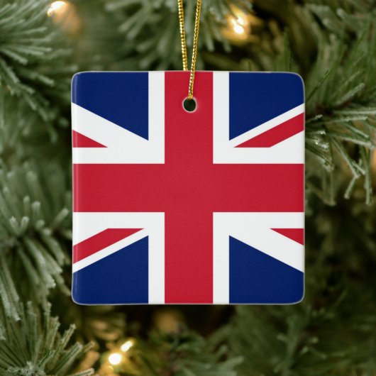 ユニオンジャック イギリス 国旗 UK ゴルフ ヘッドカバー セラミックオーナメント (ツリー)
