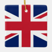 ユニオンジャック イギリス 国旗 UK ゴルフ ヘッドカバー セラミックオーナメント (正面)