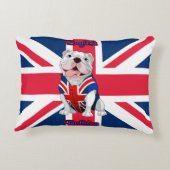 ユニオンジャック・イングリッシュ・ブルドッグ アクセントクッション (裏面)