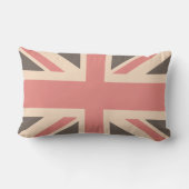 ユニオンジャック – デザイナーソフトフェード ランバークッション (裏面)