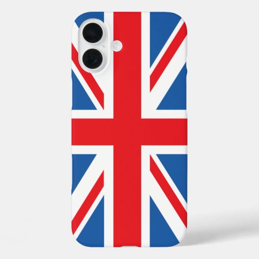 ユニオンジャック/フラグデザイン Case-Mate iPhoneケース (裏面)