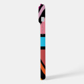 ユニオンジャック/フラッグ数々のカラー+ブラックデザイン iPhoneケース (左側面)