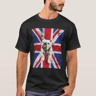 ユニオンジャック ブルドッグ イングランド イギリス 英国 ブリティッシュ Tシャツ