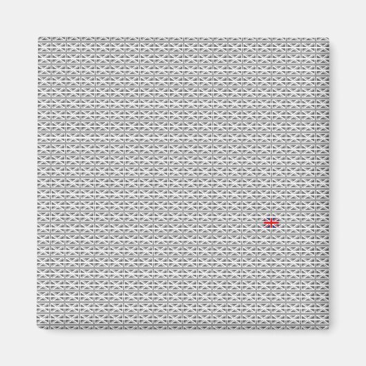 ユニオンジャック – 統一された王国 マグネット (正面)